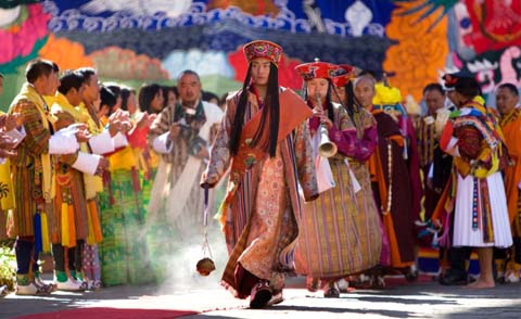 Himalayan country of Bhutan new king