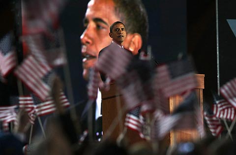 New US President Barack Obama