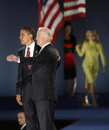US President Barack Obama - Vice President Senator Joe