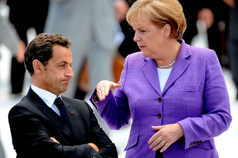 Nicolas Sarkozy - Angela Merkel